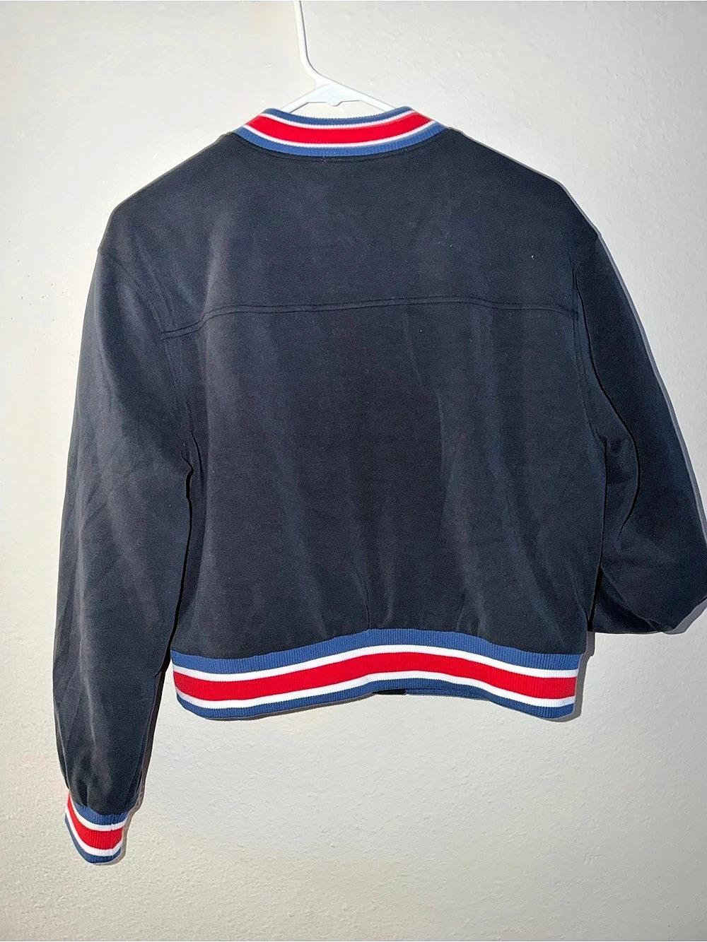 Women'Small Color Block Varsity Jacket Size Small - Picture 2 of 4